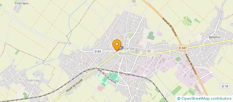 localisation de l'entreprise MONSIEUR SEBASTIEN PLANCHON  NEUVILLE-DE-POITOU