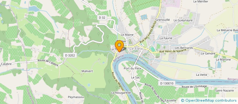 localisation de l'entreprise MONSIEUR SEBASTIEN PLANQUES à LE FLEIX