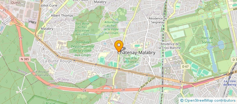 localisation de l'entreprise MONSIEUR SEBASTIEN PLATEL  VILLIERS-LE-BACLE