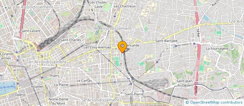 localisation de l'entreprise MONSIEUR SEBASTIEN PLATTARD à MARSEILLE