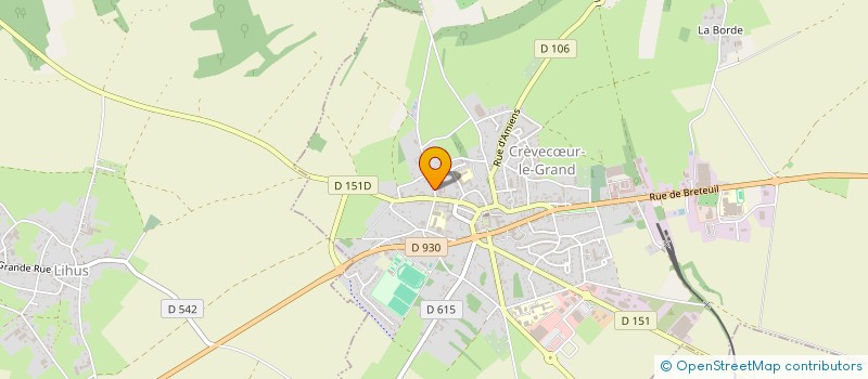 localisation de l'entreprise MONSIEUR SEBASTIEN POHER  LIHUS