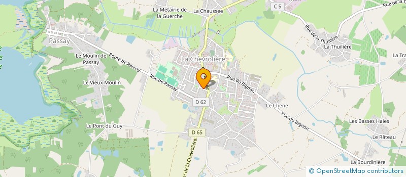 localisation de l'entreprise MONSIEUR SEBASTIEN POILANE à LA CHEVROLIERE