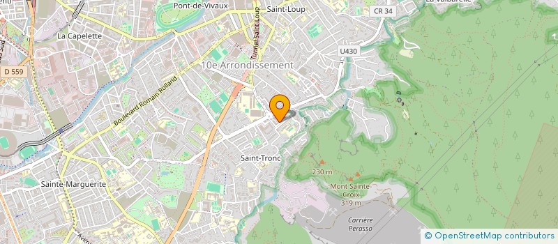 localisation de l'entreprise MONSIEUR SEBASTIEN POIRIER à MARSEILLE