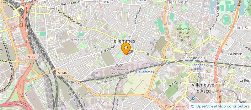 localisation de l'entreprise MONSIEUR SEBASTIEN POLLET à LILLE