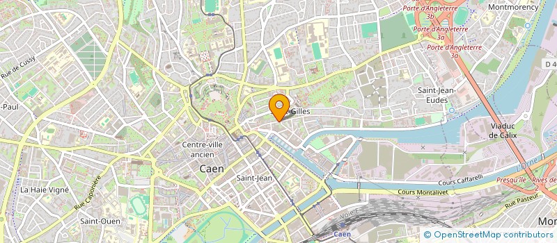 localisation de l'entreprise MONSIEUR SEBASTIEN POLLET  CAEN