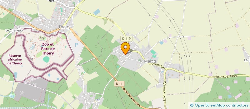 localisation de l'entreprise MONSIEUR SEBASTIEN POLONIA  MARCQ