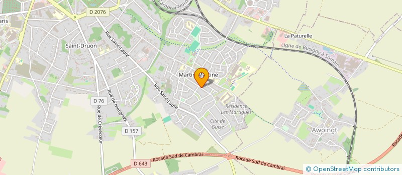 localisation de l'entreprise MONSIEUR SEBASTIEN PONCELET  PROVILLE