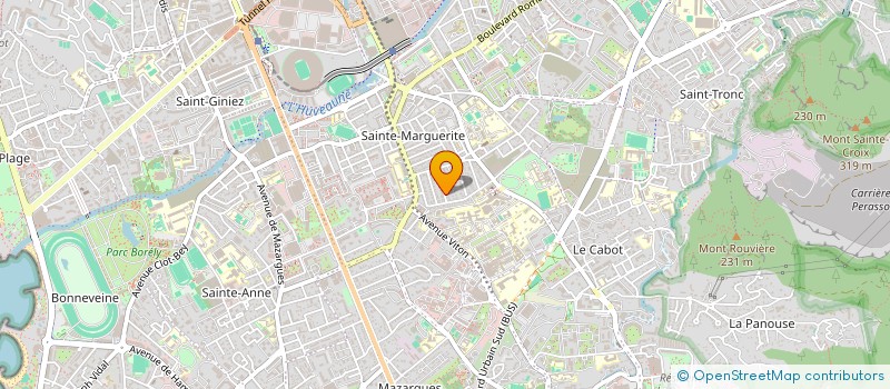 localisation de l'entreprise MONSIEUR SEBASTIEN PONS à MARSEILLE 9EME