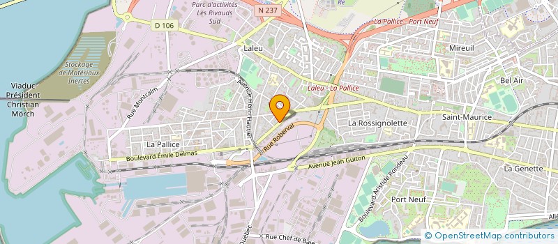 localisation de l'entreprise MONSIEUR SEBASTIEN PONS  LA ROCHELLE