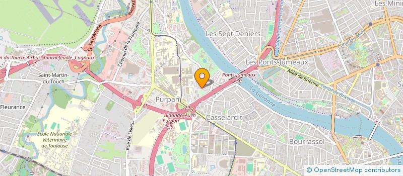 localisation de l'entreprise MONSIEUR SEBASTIEN PONS à TOULOUSE