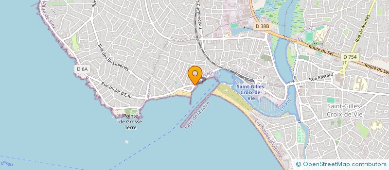 localisation de l'entreprise MONSIEUR SEBASTIEN PORNET à SAINT-GILLES-CROIX-DE-VIE
