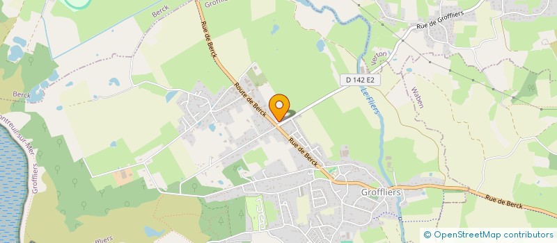 localisation de l'entreprise MONSIEUR SEBASTIEN PORTALIER  GROFFLIERS