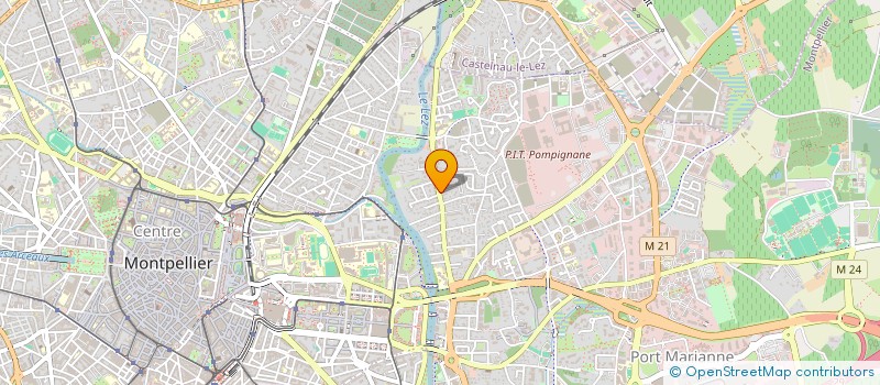 localisation de l'entreprise MONSIEUR SEBASTIEN PORTEFAIX  GIGNAC