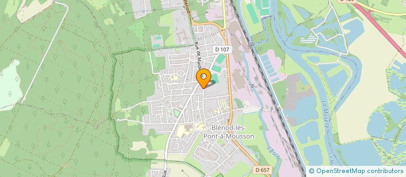 localisation de l'entreprise MONSIEUR SEBASTIEN POTHIER  NORROY-LES-PONT-A-MOUSSON