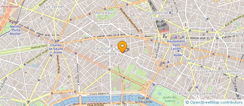 localisation de l'entreprise MONSIEUR SEBASTIEN POTTEMAIN  PARIS