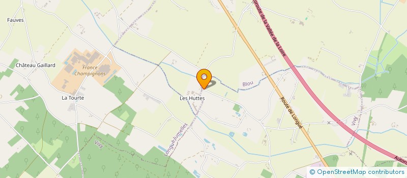 localisation de l'entreprise MONSIEUR SEBASTIEN POTTIER  VIVY