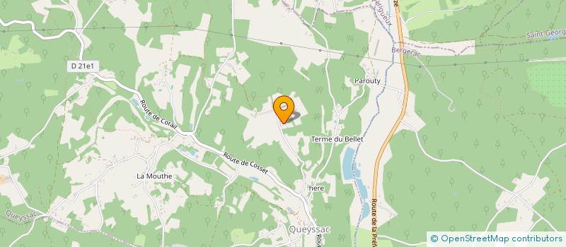 localisation de l'entreprise MONSIEUR SEBASTIEN POUGET  LEMBRAS