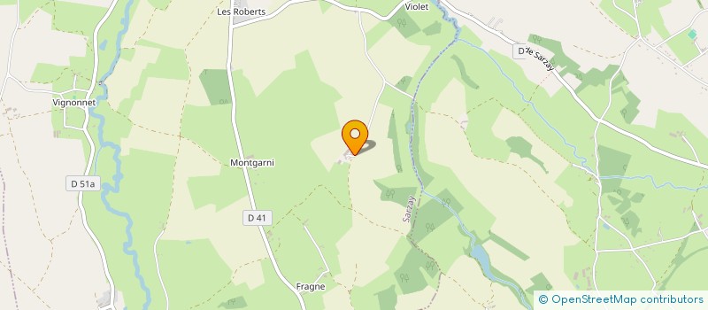 localisation de l'entreprise MONSIEUR SEBASTIEN POULAIN à SARZAY