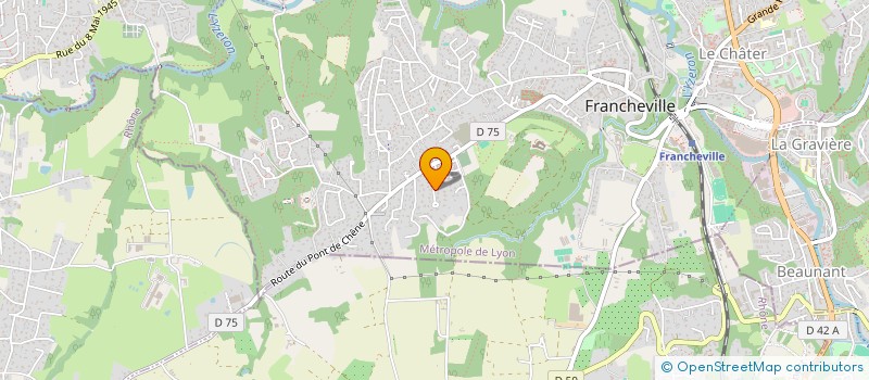 localisation de l'entreprise MONSIEUR SEBASTIEN POULIN  FRANCHEVILLE