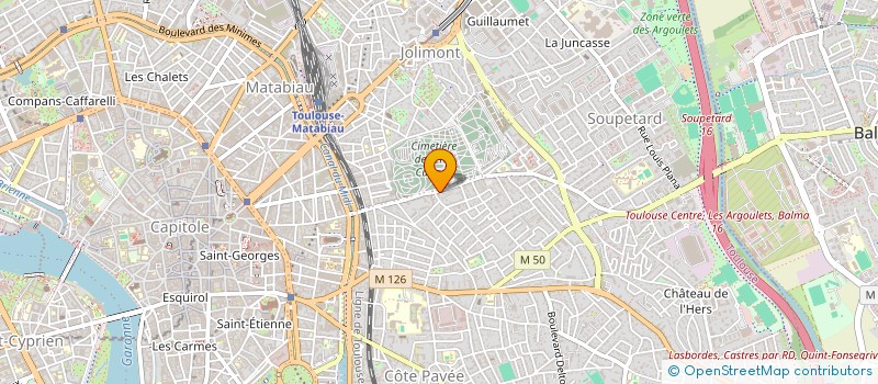 localisation de l'entreprise MONSIEUR SEBASTIEN POUNT à TOULOUSE