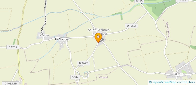localisation de l'entreprise MONSIEUR SEBASTIEN POUPARD à SAINT-GERMAIN-LE-GAILLARD