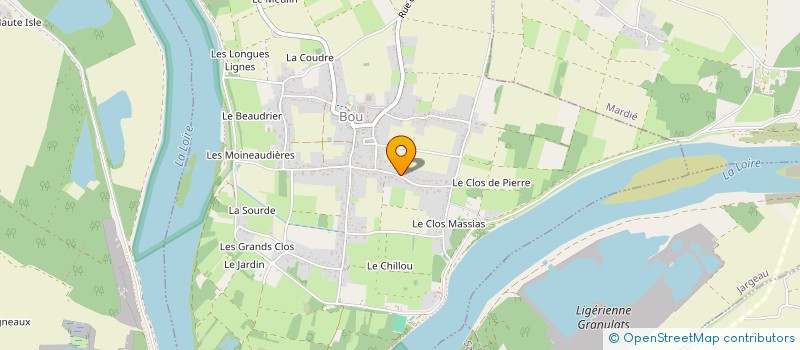 localisation de l'entreprise MONSIEUR SEBASTIEN POURADIER à BOU