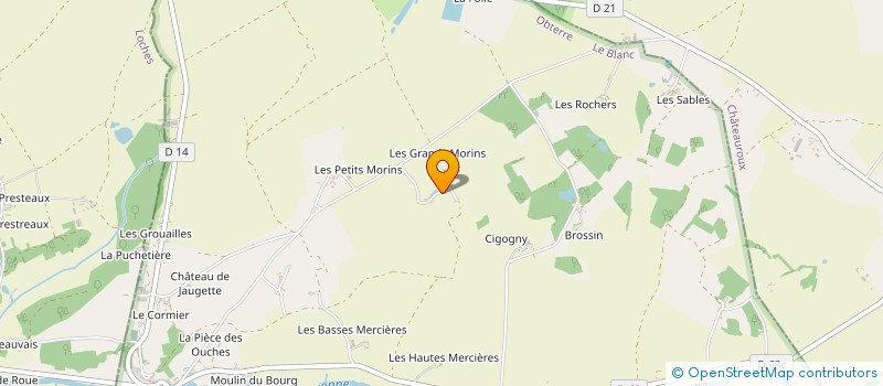 localisation de l'entreprise MONSIEUR SEBASTIEN POURNIN à OBTERRE