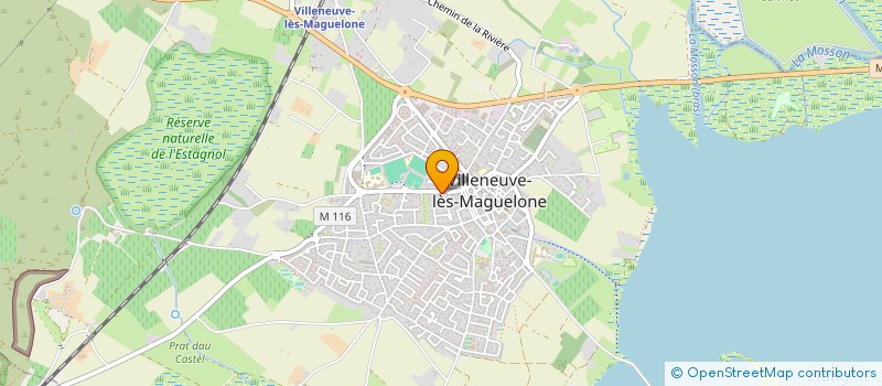 localisation de l'entreprise MONSIEUR SEBASTIEN POURRRAT  VILLENEUVE-LES-MAGUELONE