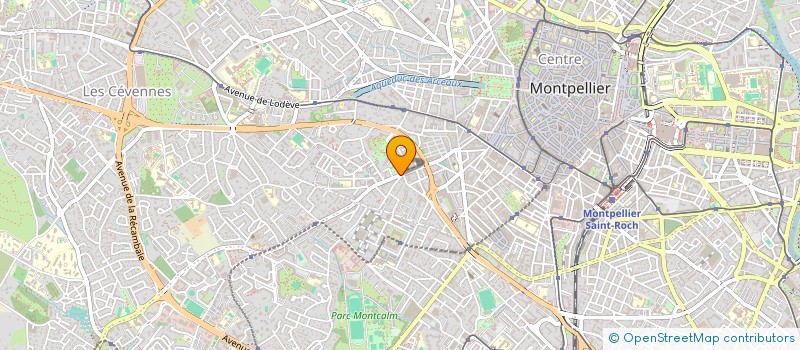localisation de l'entreprise MONSIEUR SEBASTIEN POUSSE à MONTPELLIER