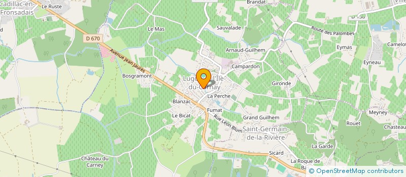 localisation de l'entreprise MONSIEUR SEBASTIEN POUWELS  LUGON-ET-L'ILE-DU-CARNAY