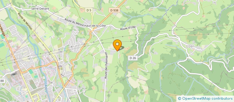 localisation de l'entreprise MONSIEUR SEBASTIEN POUYDEBAT  BAGNERES-DE-BIGORRE