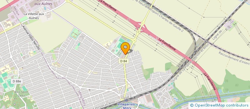 localisation de l'entreprise MONSIEUR SEBASTIEN PRADEL  MITRY-MORY