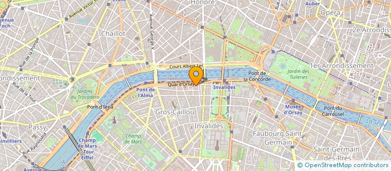 localisation de l'entreprise MONSIEUR SEBASTIEN PRAT  PARIS