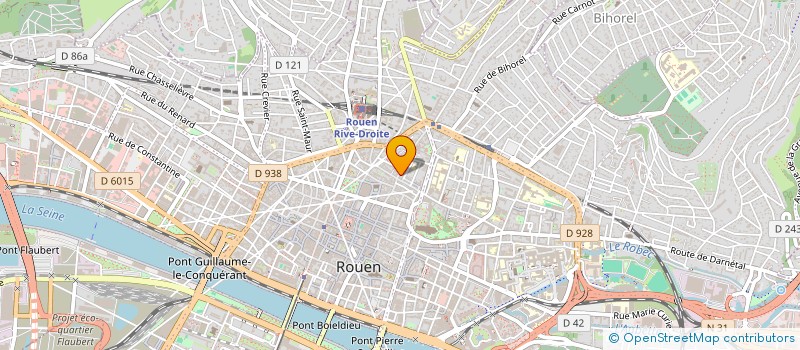 localisation de l'entreprise MONSIEUR SEBASTIEN PRAT  ROUEN