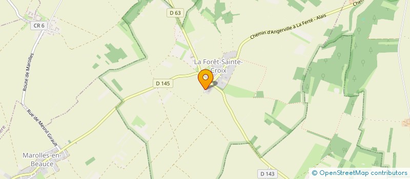 localisation de l'entreprise MONSIEUR SEBASTIEN PRATA FERREIRA à LA FORET-SAINTE-CROIX