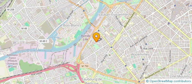 localisation de l'entreprise MONSIEUR SEBASTIEN PRATE à LILLE