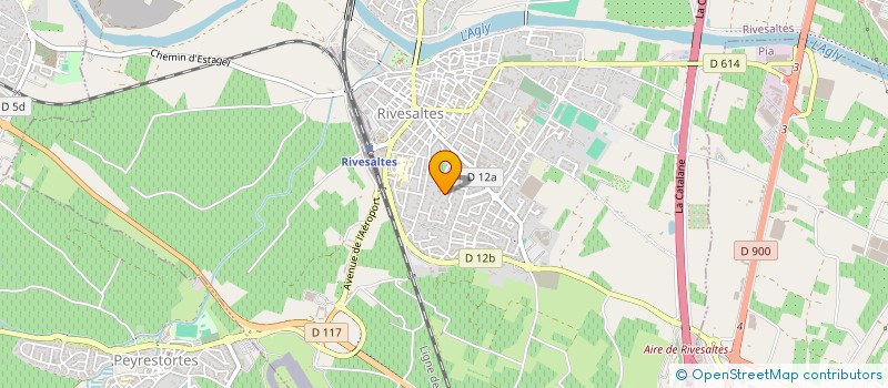 localisation de l'entreprise MONSIEUR SEBASTIEN PRATX  RIVESALTES