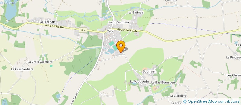 localisation de l'entreprise MONSIEUR SEBASTIEN PRAUD à VAY