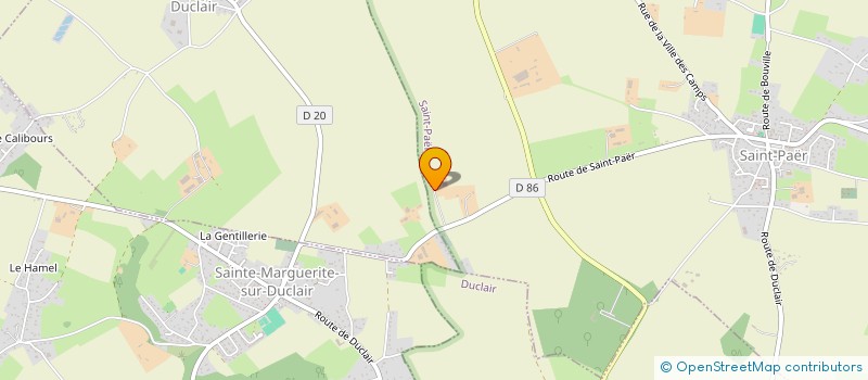 localisation de l'entreprise MONSIEUR SEBASTIEN PREDENT  SAINT-PAER