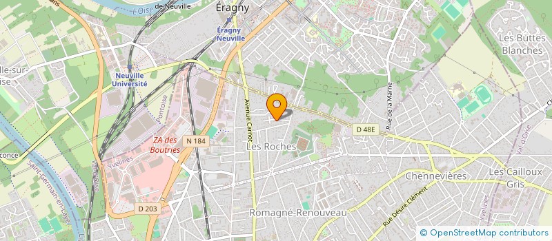 localisation de l'entreprise MONSIEUR SEBASTIEN PRESUTTI  CONFLANS-SAINTE-HONORINE