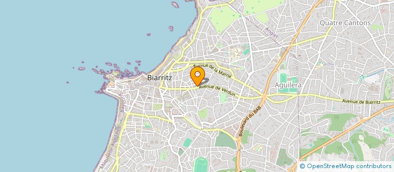 localisation de l'entreprise MONSIEUR SEBASTIEN PRIEUR à BIARRITZ
