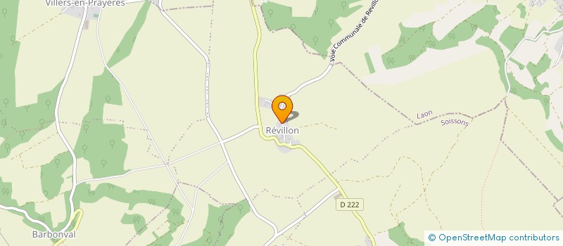 localisation de l'entreprise MONSIEUR SEBASTIEN PRILLIEUX  BEAURIEUX