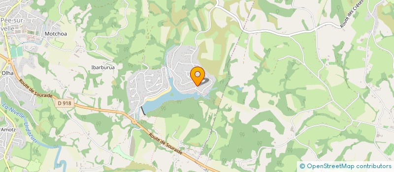 localisation de l'entreprise MONSIEUR SEBASTIEN PROUET  SAINT-PEE-SUR-NIVELLE