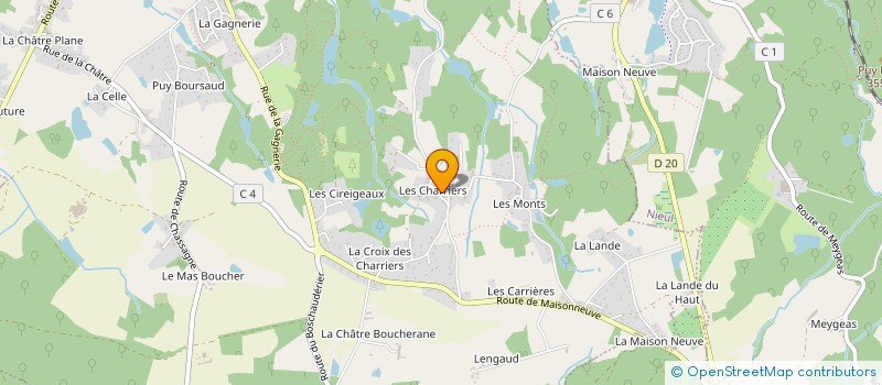 localisation de l'entreprise MONSIEUR SEBASTIEN PROUST à SAINT-GENCE