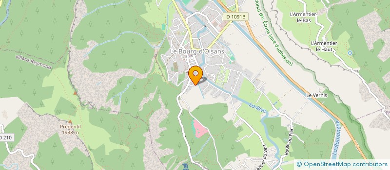 localisation de l'entreprise MONSIEUR SEBASTIEN PUCHE à LE BOURG-D'OISANS