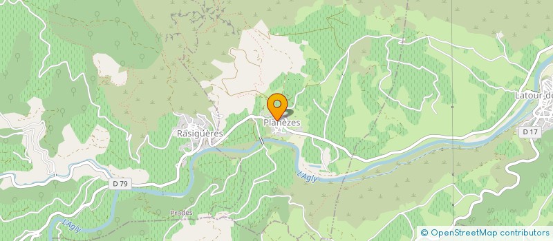 localisation de l'entreprise MONSIEUR SEBASTIEN PUIG  PLANEZES