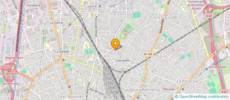 localisation de l'entreprise MONSIEUR SEBASTIEN PUISSEGUR  TOULOUSE