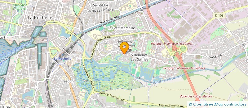 localisation de l'entreprise MONSIEUR SEBASTIEN PULUIUVEA  LA ROCHELLE