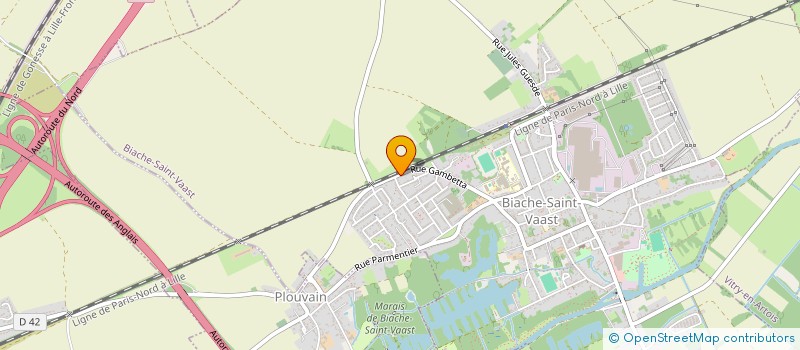 localisation de l'entreprise MONSIEUR SEBASTIEN PYNTE  BIACHE-SAINT-VAAST