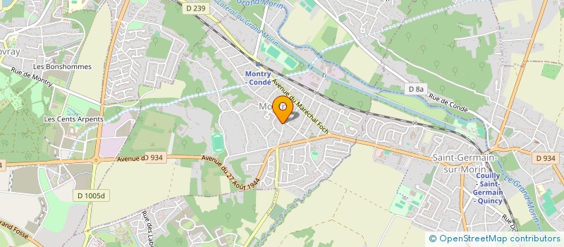 localisation de l'entreprise MONSIEUR SEBASTIEN QUILLET  MONTRY